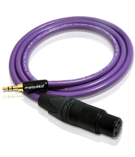 Kabel audio MELODIKA mini-Jack 3.5 mm - XLR 3pin MDMJX100, 10 m Melodika