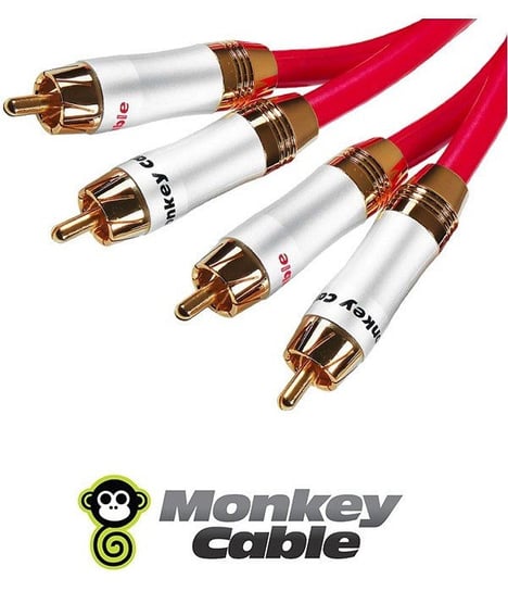 Kabel audio MONKEYCABLE 2xRCA Concept MCTANA2, 2 m Monkey Cable