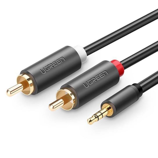 Kabel audio UGREEN 2x RCA Cinch jack 3.5 mm, AV102, 2 m uGreen