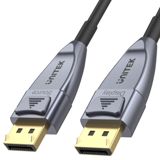Kabel audio UNITEK DisplayPort 1.4 FIBER OPTICAL, 15 m Unitek