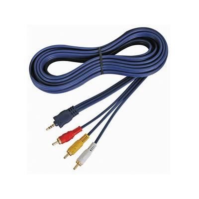 Kabel audio-wideo jack 3,5 mm 4 piny na 3 x rc Inna marka