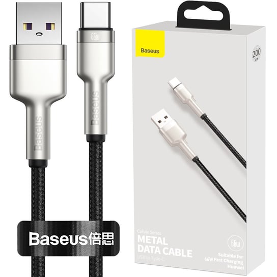 Kabel Baseus Cafule Metal USB- C 66W 2m Baseus