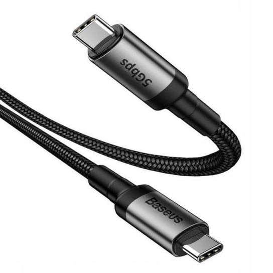 Kabel BASEUS Cafule USB-C Power Delivery 3.1, 1m, 60W, Black Baseus