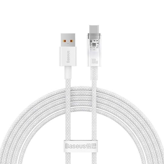 KABEL BASEUS EXPLORER SERIES USB/USB-C 100W 6A 1M BIAŁY/WHITE Baseus