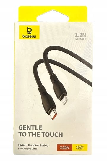 Kabel Baseus USB typ C - Apple Lightning 1,2 m czarny Baseus