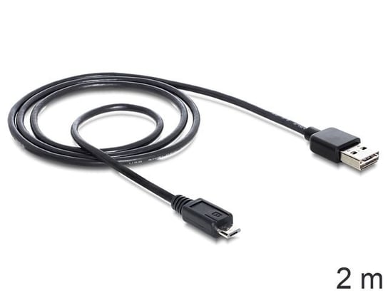 Kabel DELOCK USB 2.0 - micro USB-B 2.0, 2 m Delock