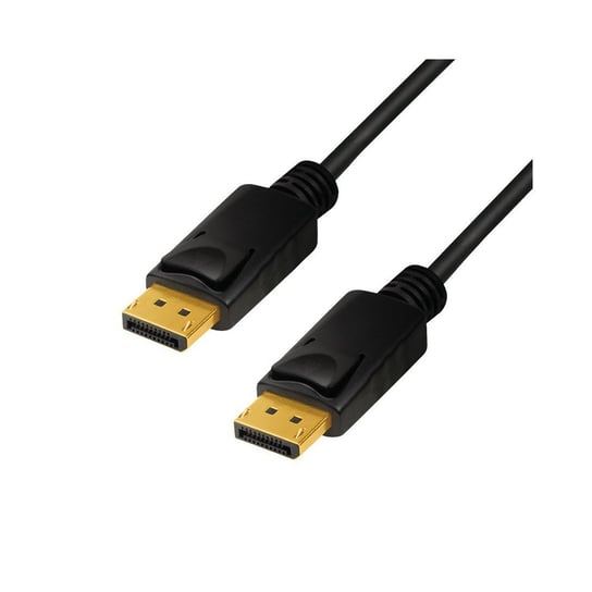 Kabel DisplayPort 1.4 8K 1m Czarny, DP-DP M/M Techly