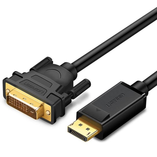 Kabel DisplayPort do DVI UGREEN DP103, FullHD, jednokierunkowy, 2m (czarny) uGreen