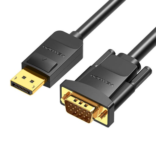 Kabel DisplayPort do VGA 1,5m Vention HBLBG (Czarny) Vention