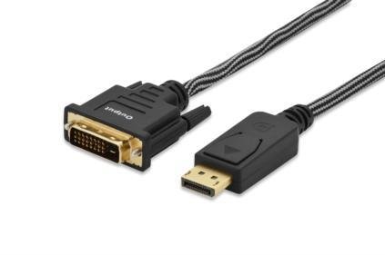 Kabel DisplayPort - DVI-D(24+1) EDNET, 3 m Ednet