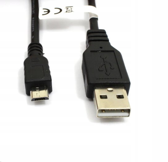 Kabel Długi USB Micro USB 5m CZARNY Przewód do ładowania Telefonu Mikro USB GSM-HURT