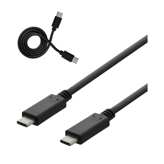 Kabel do ładowania Pada PS5 USB-C DELTACO USB 2.0 USB-C,3A, 1M Czarny DELTACO