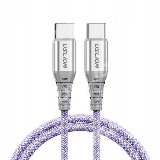 Kabel Do Ładowania Telefonu Laptopa Usb C Pd 60W 1 Metr USLION