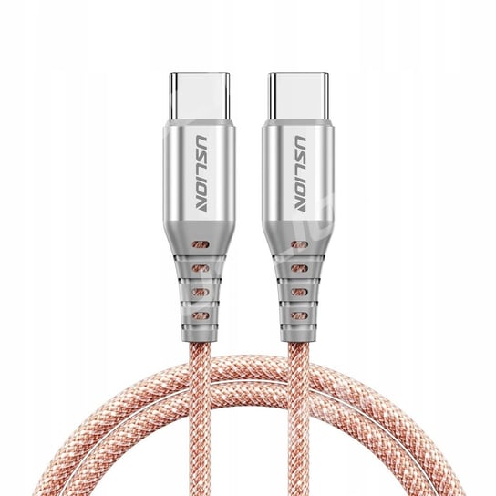 Kabel Do Ładowania Telefonu Laptopa Usb C Pd Do Samsung Xiaomi 60W 2 Metry USLION