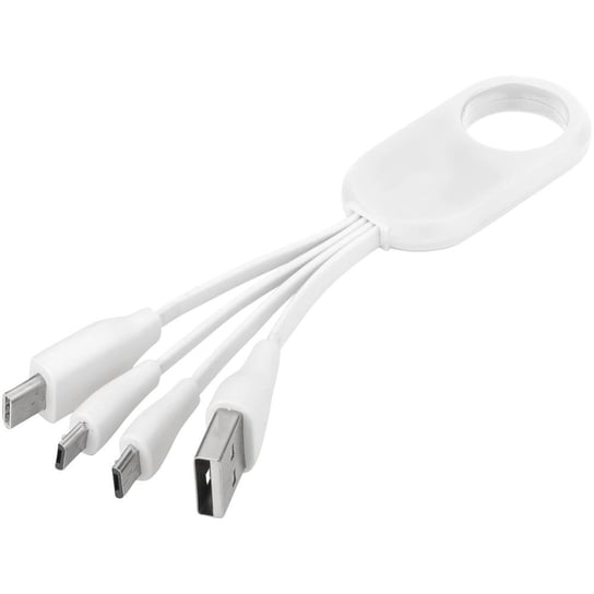 Kabel do ładowania z końcówką USB typu C 4w1 Troup UPOMINKARNIA