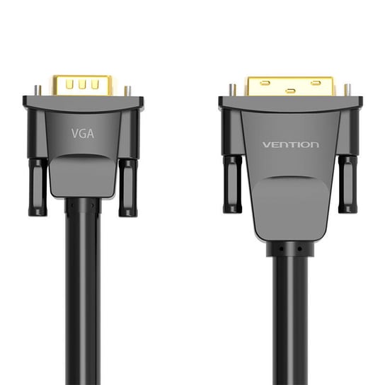 Kabel DVI(24+1) do VGA 1,5m Vention EABBG (Czarny) Vention