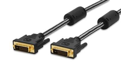 Kabel DVI-D(24+1) - DVI-D(24+1) EDNET, 3 m Ednet