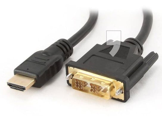 Kabel DVI-D - HDMI GEMBIRD CC-HDMI-DVI-0.5M, 0.5 m Gembird