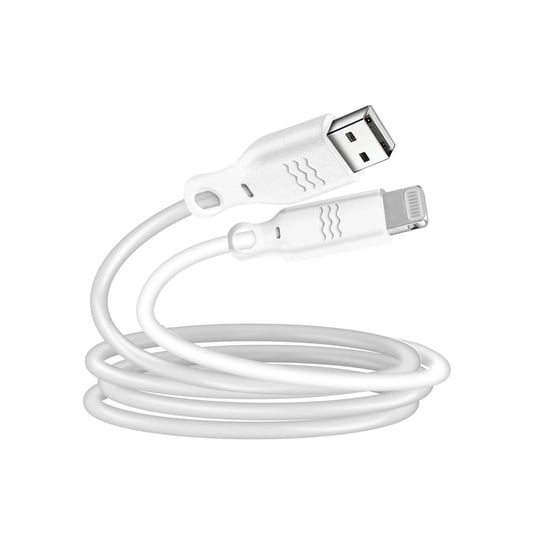 Kabel Eco USB do Lightning 2,4 A Intensywność 1,2 m Nadaje się do recyklingu Po prostu zielono-biały Just Green