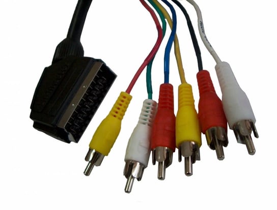 Kabel EURO - 6 x RCA 1,2m Cabletech Cabletech