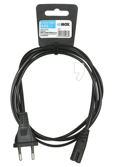 Kabel Euro - IEC320 C8 I-BOX IKZ3, 1.5 m IBOX