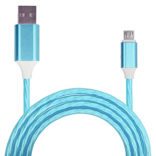Kabel Flow Z Usb Na Micro Usb 1M Niebieski VegaCom
