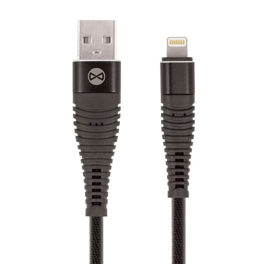 Kabel FOREVER Shark USB - Lightning 1,0 m 2A, czarny Forever