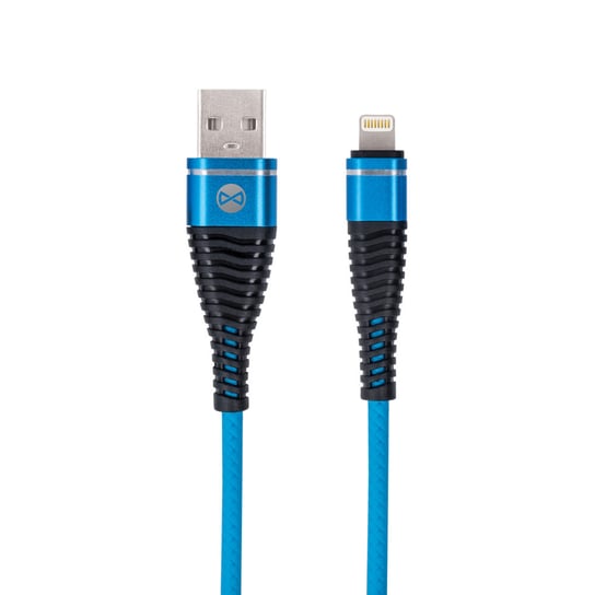 Kabel FOREVER Shark USB - Lightning 1,0 m 2A, niebieski Forever