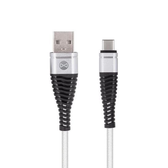 Kabel FOREVER Shark USB - USB-C 1,0 m 2A biały Forever