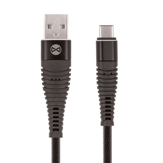 Kabel FOREVER Shark USB - USB-C 1,0 m 2A, czarny Forever