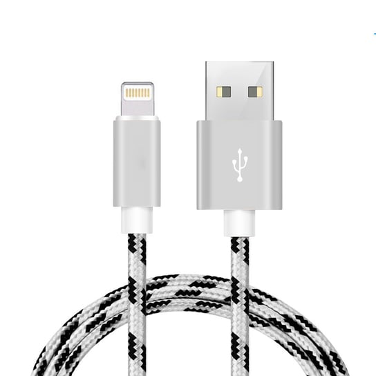 Kabel Gline, USB lightning do iPhone - biały dane quick charge fast charging Gline