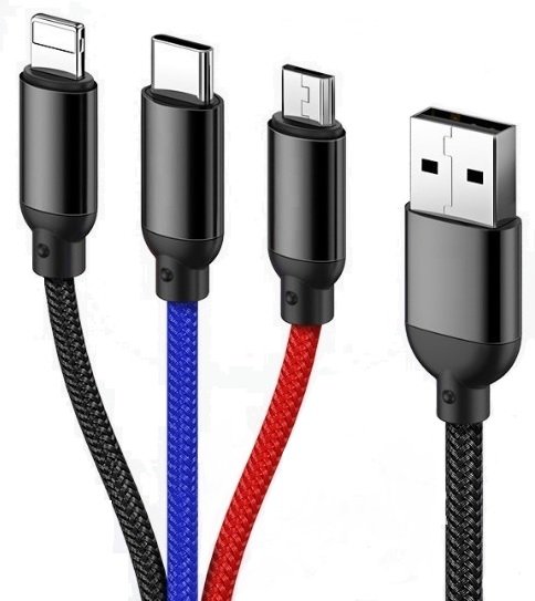 Kabel Gline, USB microUSB lightning USB C Gline