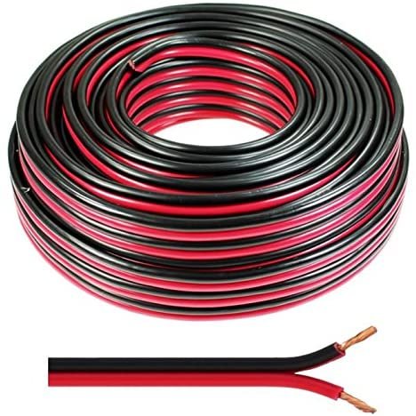 Kabel Głośnikowy Czerwono-Czarny Seki 2X0,5Mm² 100M Seki