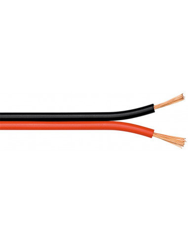 Kabel głośnikowy Czerwony czarny CCA - Długość kabla 10 m Inna marka