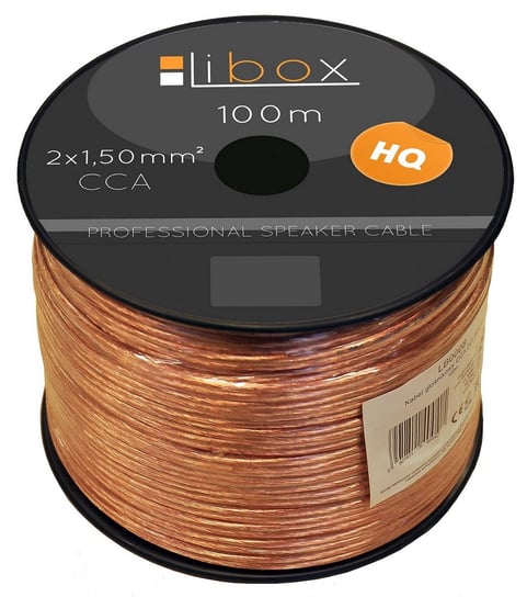 Kabel głośnikowy LIBOX LB0008, 100m Libox