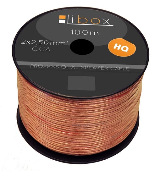 Kabel Głośnikowy Libox Lb0009, 100M Libox
