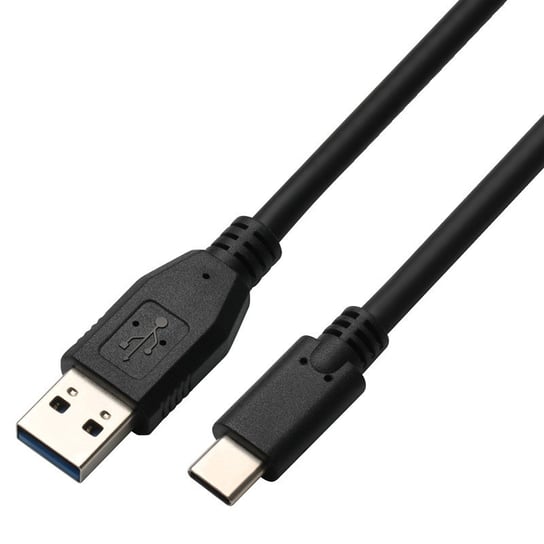 Kabel GoGEN USB-A / USB-C 1m czarny, USBAC100MM04 Gogen