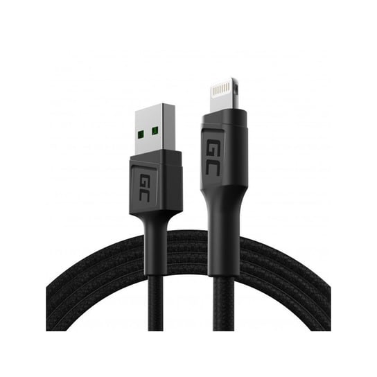 Kabel Green Cell GC PowerStream USB-A - Lightning 120cm dla iPhone, iPad, iPod, szybkie ładowanie Green Cell