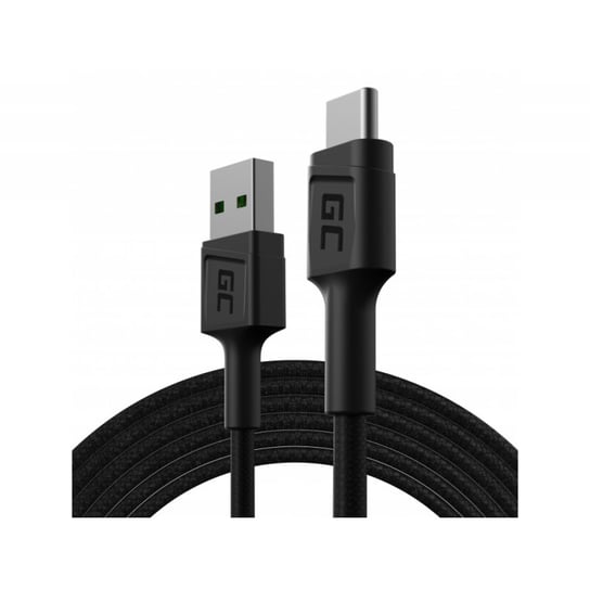 Kabel Green Cell GC PowerStream USB-A - USB-C 200cm, szybkie ładowanie Ultra Charge, QC 3.0 Greencell