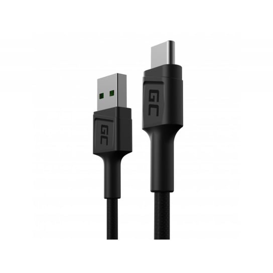 Kabel Green Cell GC PowerStream USB-A - USB-C 30cm, szybkie ładowanie Ultra Charge, QC 3.0 Green Cell