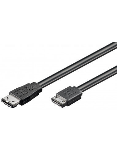 Kabel HDD eSATA 1.5 GBits / 3 GBits / 6 GBits - Długość kabla 0.5 m Goobay