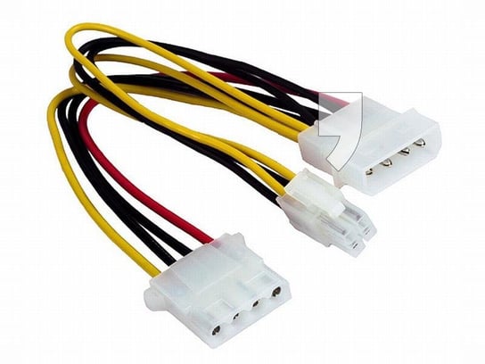 Kabel HDD Molex - P4 GEMBIRD CC-PSU-4, 0.25 m Gembird