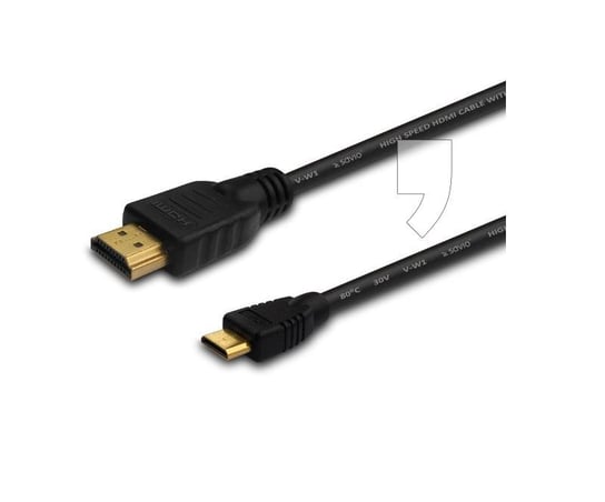 Kabel HDMI A - miniHDMI C SAVIO CL-09, 1.5 m SAVIO