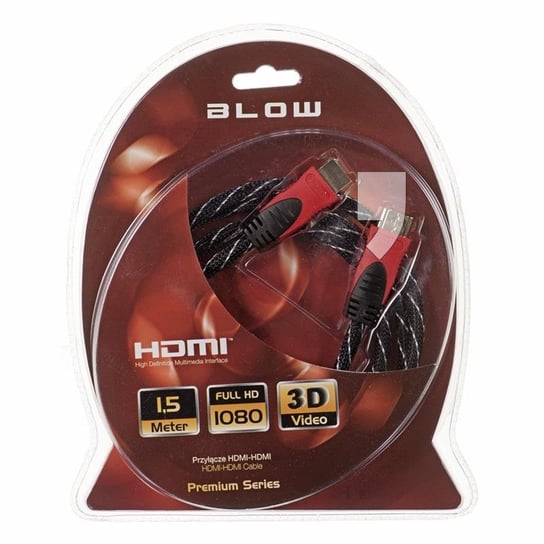 Kabel HDMI BLOW Premium, 1.5 m Blow