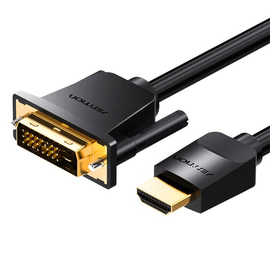 Kabel HDMI do DVI 1m Vention ABFBF (Czarny) Vention