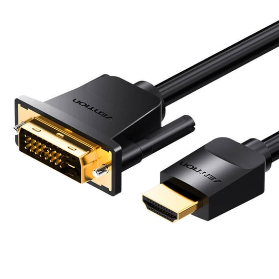 Kabel HDMI do DVI 2m Vention ABFBH (Czarny) Vention