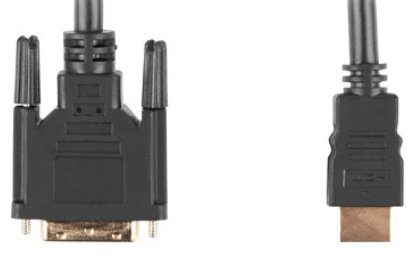 Kabel HDMI – DVI-D LANBERG CA-HDDV-10CC-0075-BK, 7.5 m Lanberg