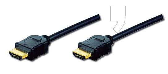 Kabel HDMI Ethernet DIGITUS AK-330107-010-S, 1 m Digitus
