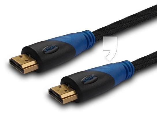 Kabel HDMI Ethernet SAVIO CL-49, 5 m SAVIO