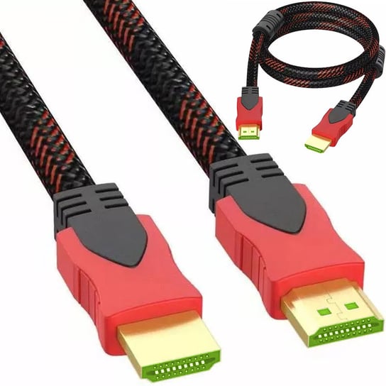 Kabel Hdmi Full Hd Uhd 4K 3D Przewód High Speed 3M retoo